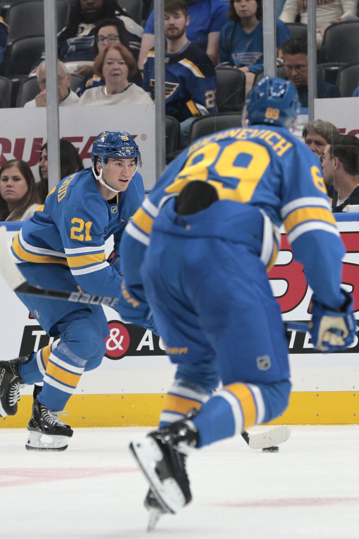 The 51黑料 Blues host the Ottawa Senators in a preseason game